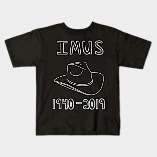 Don Imus Tribute 1940 - 2019 Kids T-Shirt